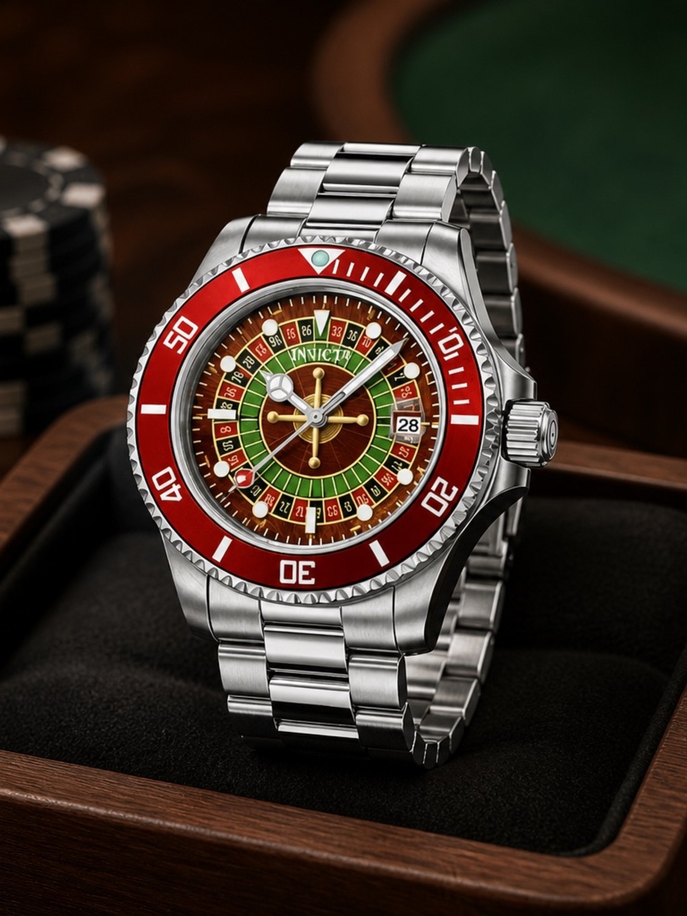 Invicta PRO DIVER “HOUSE OF CARDS” 40mm (50519) SOLD OUT IN STORES 🔥$249